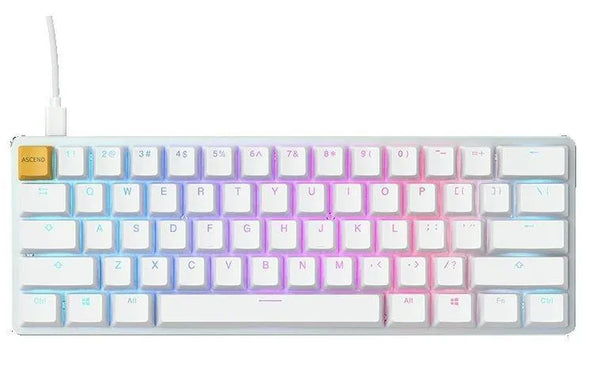 Glorious GMMK 60% Compact Gaming Keyboard White - Anigma